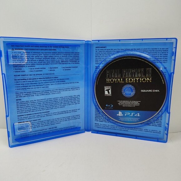 Final Fantasy XV: Royal Edition (Sony PlayStation 4, 2018) PS4 Tested & Working - Picture 3 of 4